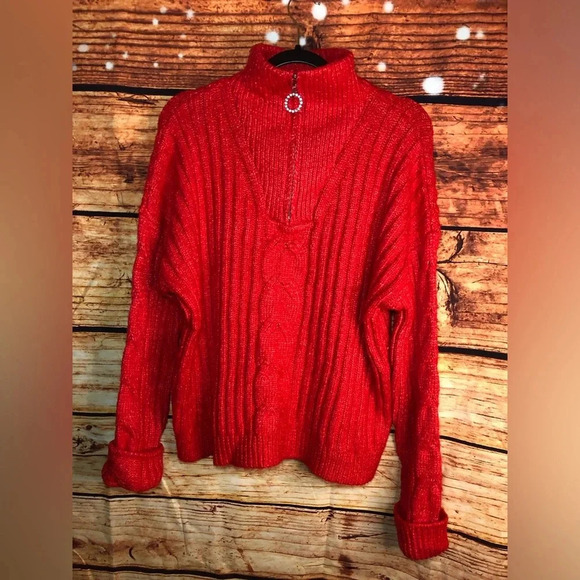 Red Venus Sweater - Picture 1 of 16